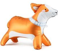 Phenomenal Corgi - Ballon debout en papier d'aluminium 88x70 cm, parfait pour les occasions spéciales Apportez de la joie et de la couleur à votre événement avec cet adorable ballon