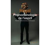 Phénoménologie De L'esprit