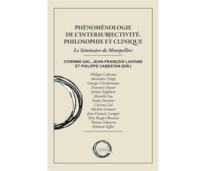 Phénoménologie de l'intersubjectivité Philosophie et clinique - Philippe Cabestan - Cercle Hermeneutique - broché - Essai