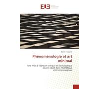 Phénoménologie Et Art Minimal