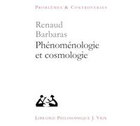 Phénoménologie et cosmologie