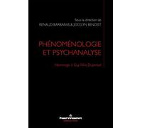 Phénoménologie et psychanalyse Hommage à Guy-Félix Duportail - Renaud Barbaras - Hermann - broché - Essai