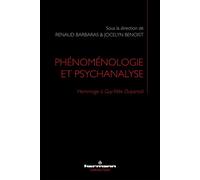 Phénoménologie et psychanalyse Hommage à Guy-Félix Duportail - Renaud Barbaras - Hermann - broché - Essai