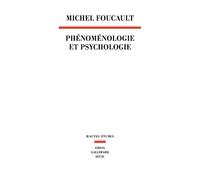 Phénoménologie et Psychologie: 1953-1954