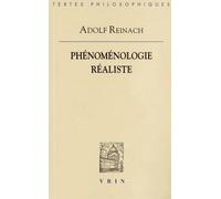 Phénoménologie Réaliste