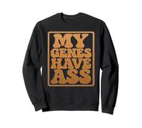 Phénotype corporel d'identité afrocentrique de résilience génétique Sweatshirt