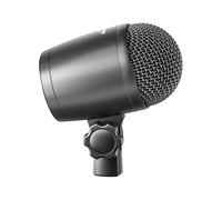 Phenyx Pro PDM33 Micro pour grosse caisse et caisse, microphone dynamique cardioïde avec gamme de basses étendue, support intégré et grille en maille métallique durable