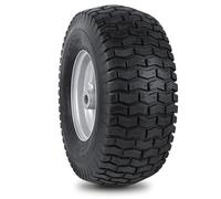 phepetroll Pneu avant de tondeuse à gazon 15 x 6,00-6 nhs 4 plis 38,5 x 6 x 6 pour tondeuse à gazon 258,5 kg avec bague en fer de 1,9 cm et 6 entretoises, remplacement pour tracteur à gazon de jardin,