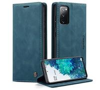 Phernykas Coque pour Samsung Galaxy S20 FE 4G/5G Étui Wallet Cover, Housse Flip en Cuir Premium PU Portefeuille Case, [Fentes pour Cartes] [Magnétique] [Antichoc] [Kickstand] Housse S20 FE Case, Grün