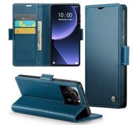 Phernykas Coque pour Xiaomi 13T/13T Pro Étui Portefeuille Cover en Cuir PU Wallet avec Cartes Magnétique et RFID Protection Antivol Folio Housse Xiaomi 13T/13T Pro Case, Bleu