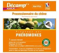 Décamp' - Phéromone Contre la Chenille processionnaire du chêne (2 Capsules)