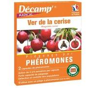 Decamp – Phéromone contre le ver de la cerise – pour pièges à insectes – 2 capsules (G)