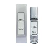 Pheromone Parfum femme sexy, collection de parfums, mini parfum amélioré, parfum roll-on phéromones 10 ml (goût pêche et vanille)