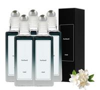 Pheromone Parfum Homme, Ecdf Parfum Phéromones, Alpha Scent-Alpha Pheromone Perfume for Men, Parfums Alpha Pheromoné, Roll on Perfume, Long-Lasting, Men's Pheromone Cologne for Attract Women (5PC)