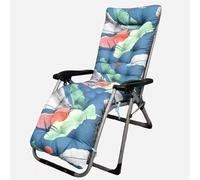 PHHCA Garden Furniture Cushion 170 * 53 * 8cm, Coussin de Chaise Longue, Coussin de Chaise Longu Bain de Soleil Coussin pour Chaise Extérieure avec Capuchon Antidérapante Et Bande Réglable(#6)