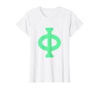 Phi - 21e Lettre de l'alphabet Grec T-Shirt Graphique avec Valeur