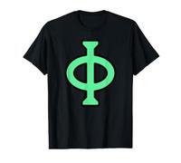 Phi - 21e Lettre de l'alphabet Grec T-Shirt Graphique avec Valeur