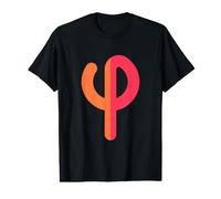 Phi - 21e Lettre de l'alphabet Grec T-Shirt Graphique avec Valeur