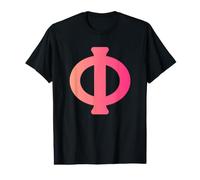 Phi - 21e Lettre de l'alphabet Grec T-Shirt Graphique avec Valeur
