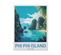 Phi Phi Island Thailand，Jigsaw Puzzles for Adults 1000 Piece, Classic Puzzle Teens Boys Girls Puzzles Sturdy Tight Fitting Pieces,Letters on Back for Ideal Challenging and Gift（38x52cm）-EH72