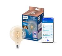 Ampoules à filament transparent Philips Consumer 37210800-G125 E27 7W-wiz connecté