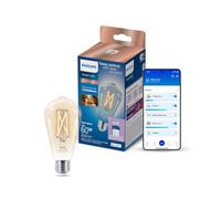 Philips Ampoule à LED ST64 7W E27 Wiz Connected 27006500K – 37224500