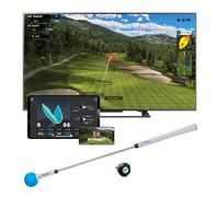 PHIGOLF Phigolf2 Simulateur de Golf avec bâton de Swing rétractable pour Une Utilisation en intérieur et en extérieur, avec détecteur de Mouvement et Analyse du Swing 3D, Application Compatible E6