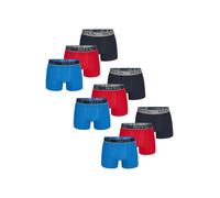 Phil & Co. Berlin Boxers azur / bleu foncé / rouge vif, Taille XXXL