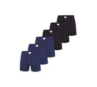 Phil & Co. Berlin Boxers bleu marine / noir / blanc naturel, Taille XL