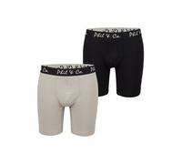 Phil & Co. Berlin Boxers ' Long Boxer Briefs ' noir, Taille M