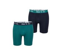 Phil & Co. Berlin Boxers ' Long Boxer ' turquoise, Taille XL