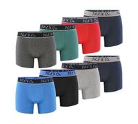 Phil & Co. Berlin Lot de 8 boxers pour homme, Multicolore 1, L