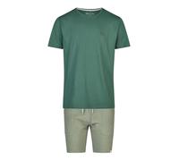 Phil & Co. Berlin Pyjama court 'Lounge Dreams' olive / vert foncé, Taille XXL