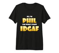 Phil Costume IDGAF Funny Meme Phil Halloween Costume Philips T-Shirt Haut de Gamme
