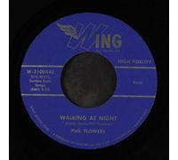 PHIL FLOWERS - no kissin' at the hop / walking at night 45 rpm single