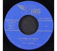 PHIL FLOWERS - no kissin' at the hop / walking at night 45 rpm single