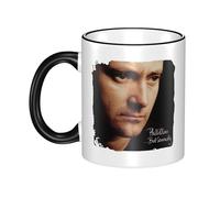 Phil singer Collins Edge Mugs en céramique couleur Impression recto verso Café Thé 330 ml Design classique Rock Tee Mugs pour collection Boissons quotidiennes Cadeau et incontournable pour les fans