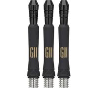 Phil Taylor Gen 11 Power 9-Five Shafts,Flèches De Fléchettes En Titane Raw Power Pack De 3-Phil Taylor G11 Black Shaft Set-Short/Intermediate/Medium Length.[B1658]