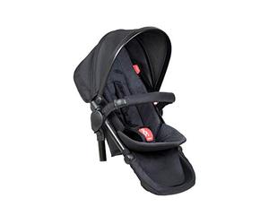 Phil&teds Double kit™/siège 2 pour poussette Dot, Sport, Dash, Voyager V6 2019+ avec assise de couleur noire