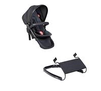 Phil&teds Lazyted Support à bascule + double kit avec coussin d'assise Noir