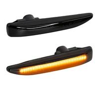 phil trade 7138-1 Lot de 2 Clignotants LED pour Série 7 E65 E66 Noir