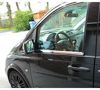 Inox Fenêtres Offrent Chrome pour Mercedes Vito, Viano W639 2003-2014 2tlg
