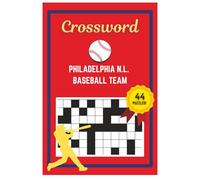 Philadelphia Baseball Team Crossword Puzzle Book: National League 6 X 9 Book with 44 Puzzles, 396 Words & 88 Pages - Gift for Baseball Fans, Dads, Holidays, & Free Time