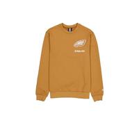 Philadelphia Eagles Pull à col Rond Unisexe NFL Logo Select Pull en Bronze Clair