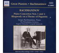 Philadelphia Orchestra – Concertos pour piano Nos 1 & 4 (coll. Great Pianists) – NAXOS