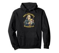 Philadelphia Wooder Ice Benjamin Franklin Philly pour l'eau Sweat à Capuche