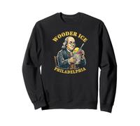 Philadelphia Wooder Ice Benjamin Franklin Philly pour l'eau Sweatshirt