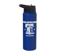 Philadelphie Pennsylvanie Est. 1682 Stainless Steel Insulated Water Bottle