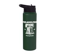 Philadelphie Pennsylvanie Est. 1682 Stainless Steel Insulated Water Bottle