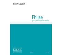 Philae For Solo Violin / Recueil